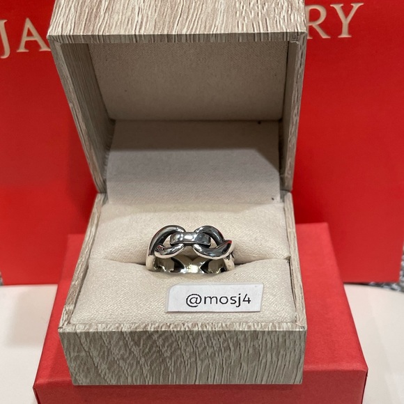 Retired James Avery Infinity Ring - Picture 2 of 5